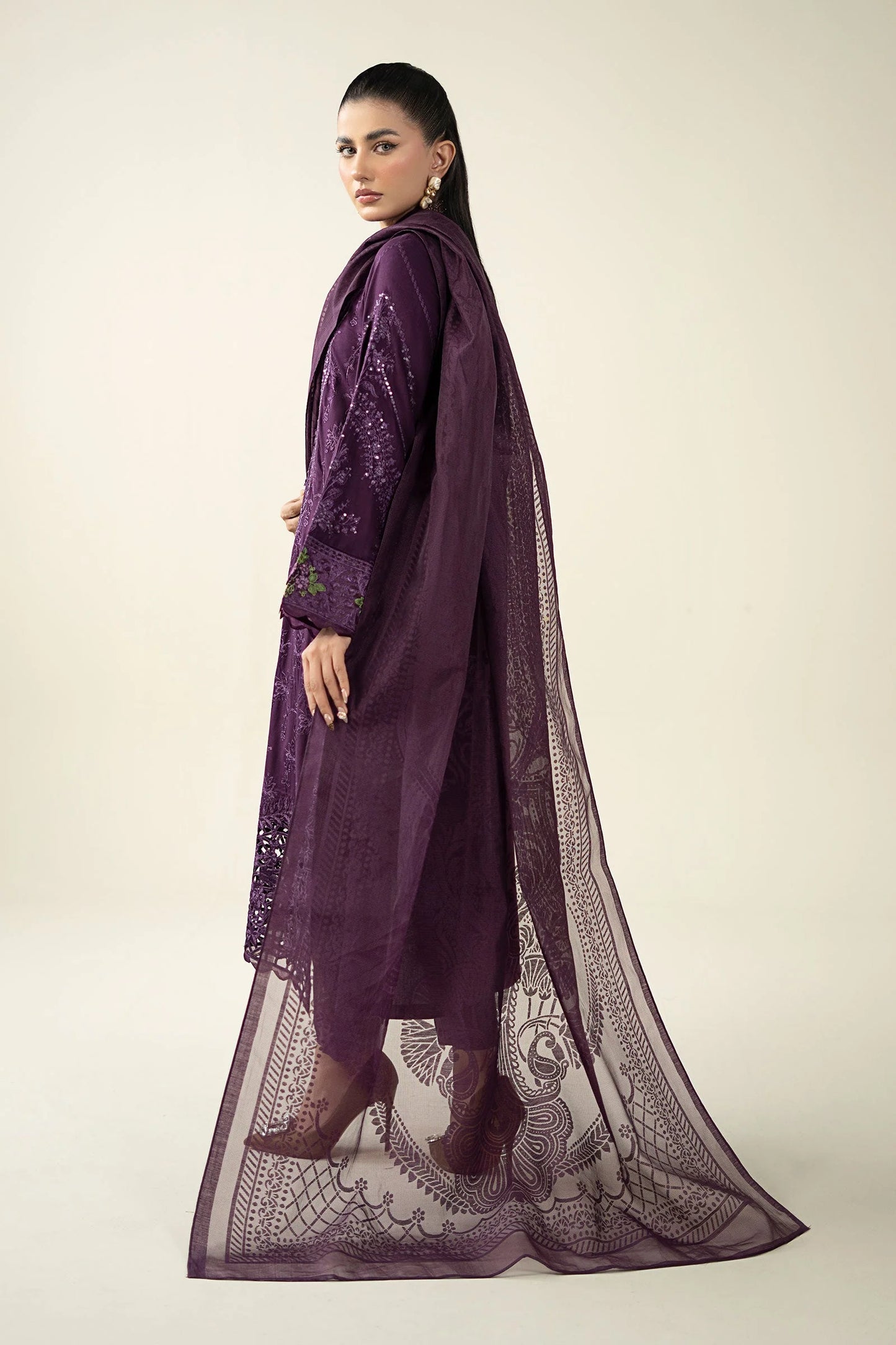 DW-W25-74-Purple | Luxury Pret | MARIA.B