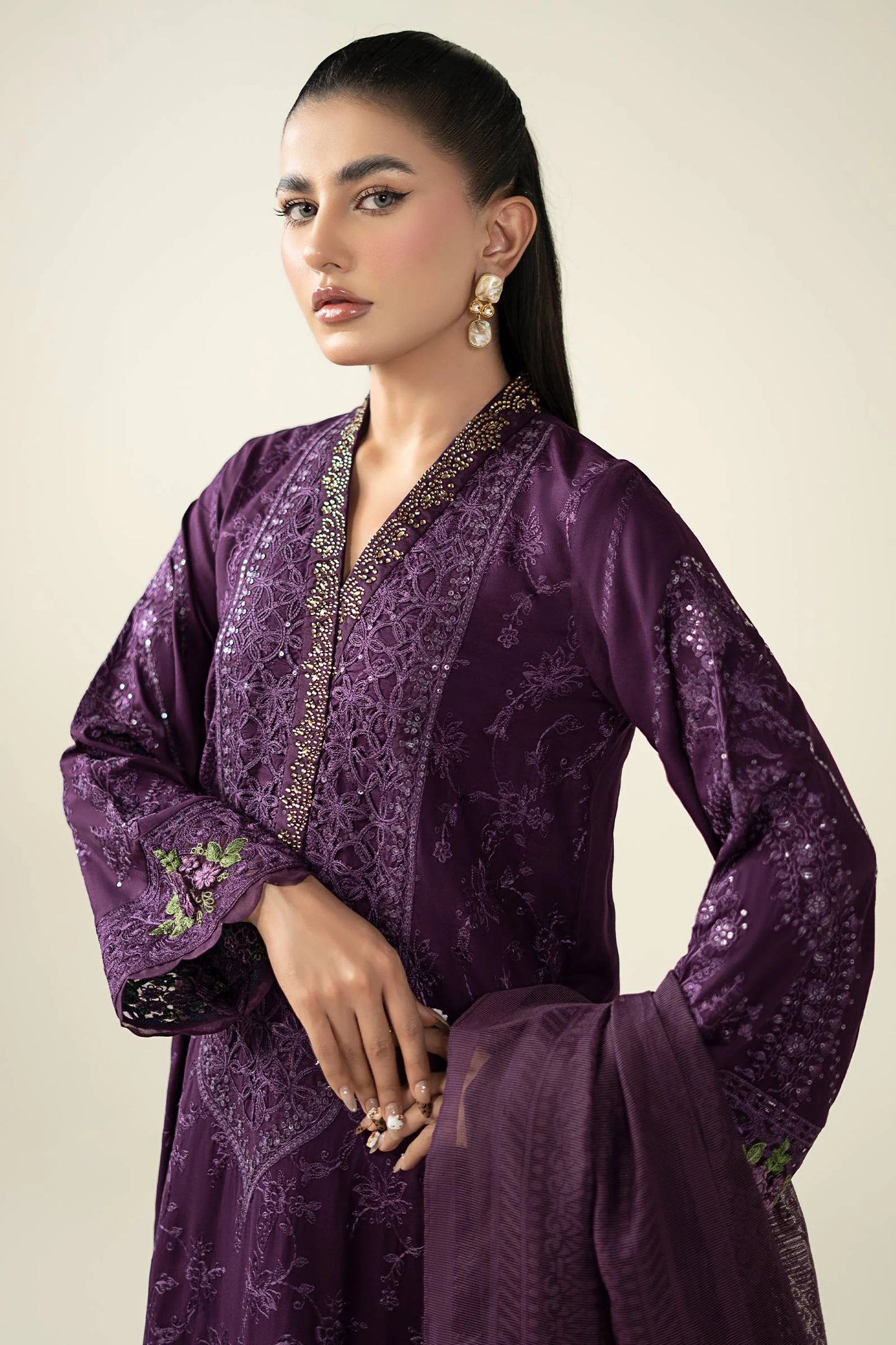 DW-W25-74-Purple | Luxury Pret | MARIA.B