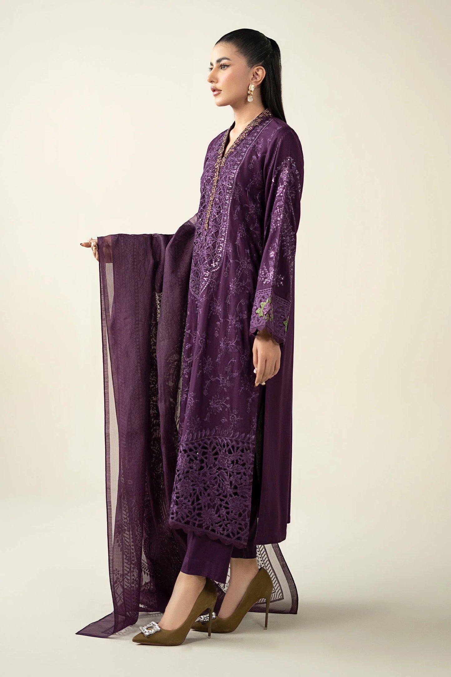 DW-W25-74-Purple | Luxury Pret | MARIA.B