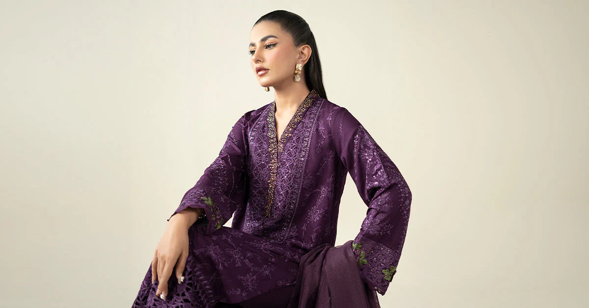 DW-W25-74-Purple | Luxury Pret | MARIA.B