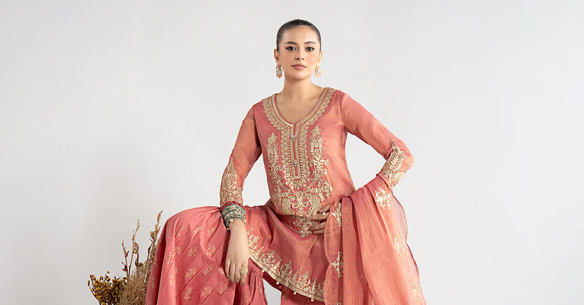 DW-W25-01-Pink | Luxury Pret | MARIA.B