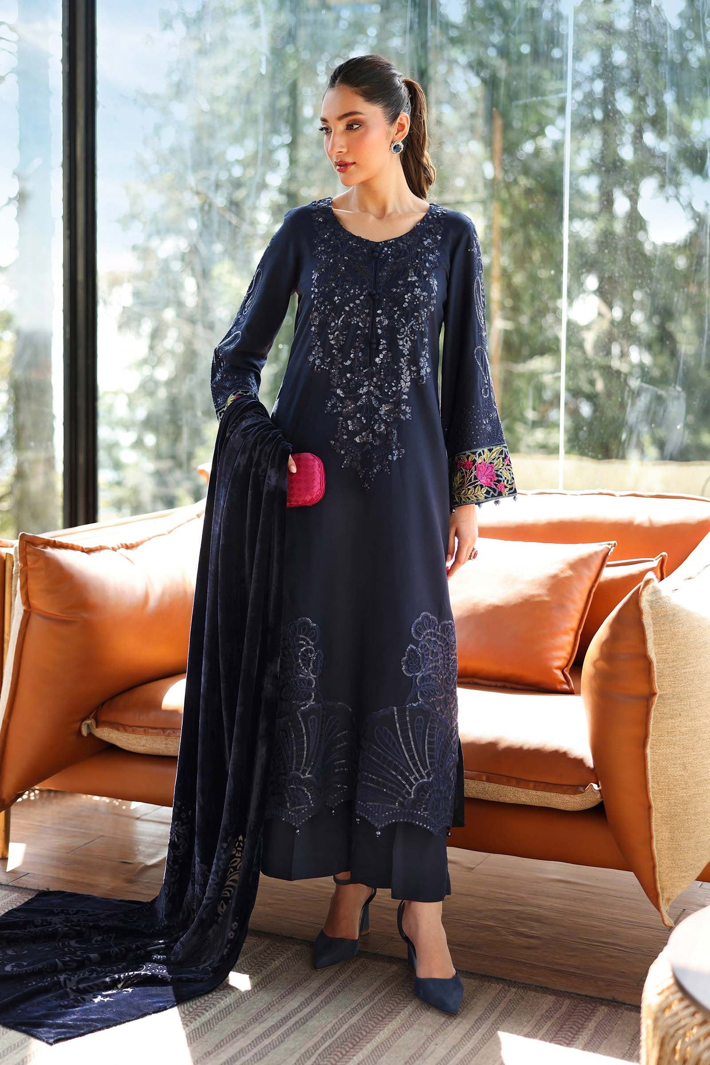 DW-W25-20-Blue | Luxury Pret | MARIA.B