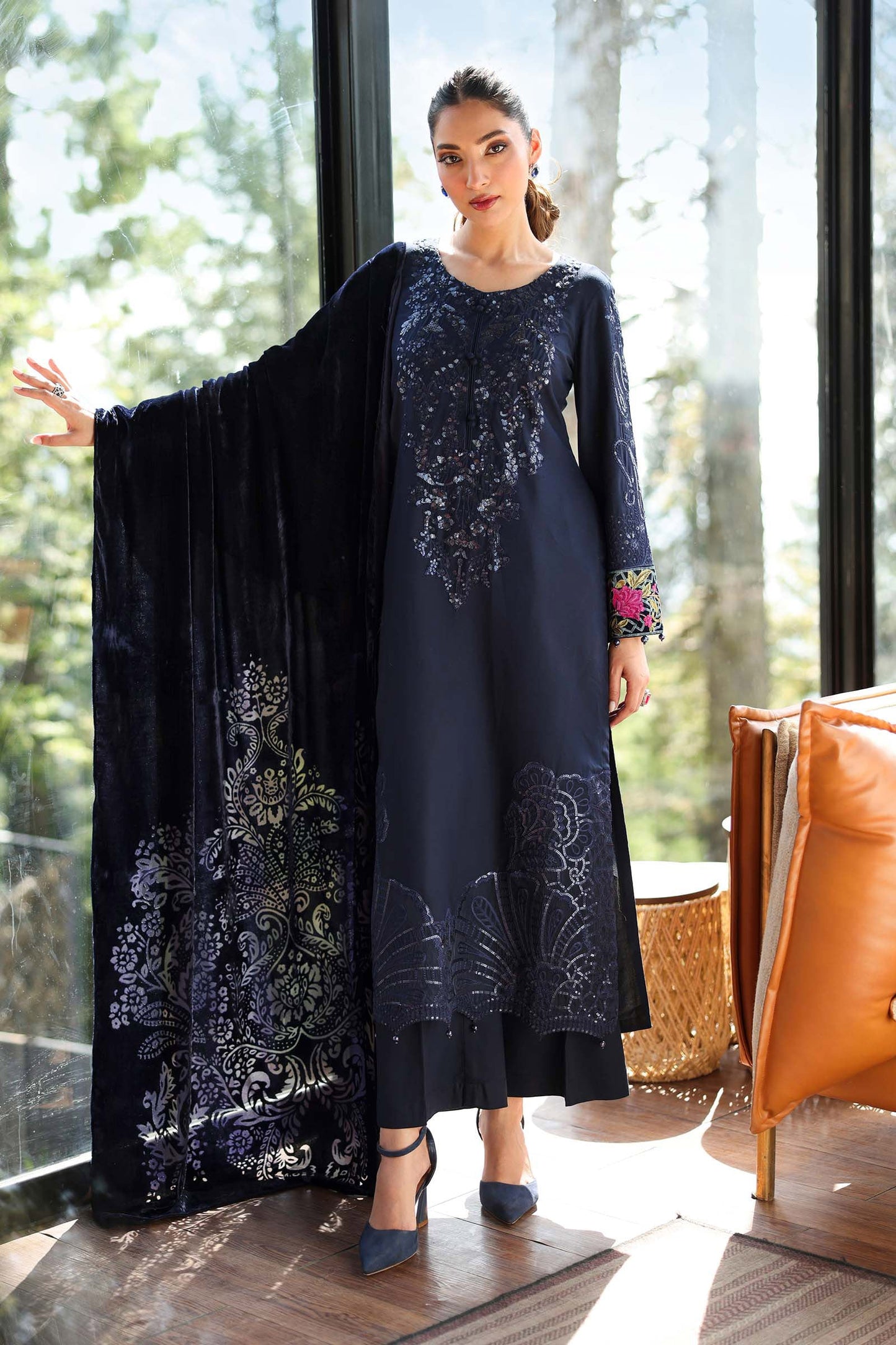 DW-W25-20-Blue | Luxury Pret | MARIA.B