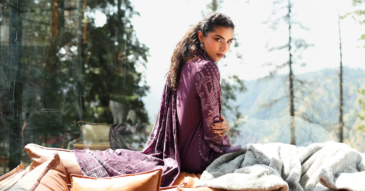 DW-W25-24-Purple | Luxury Pret | MARIA.B