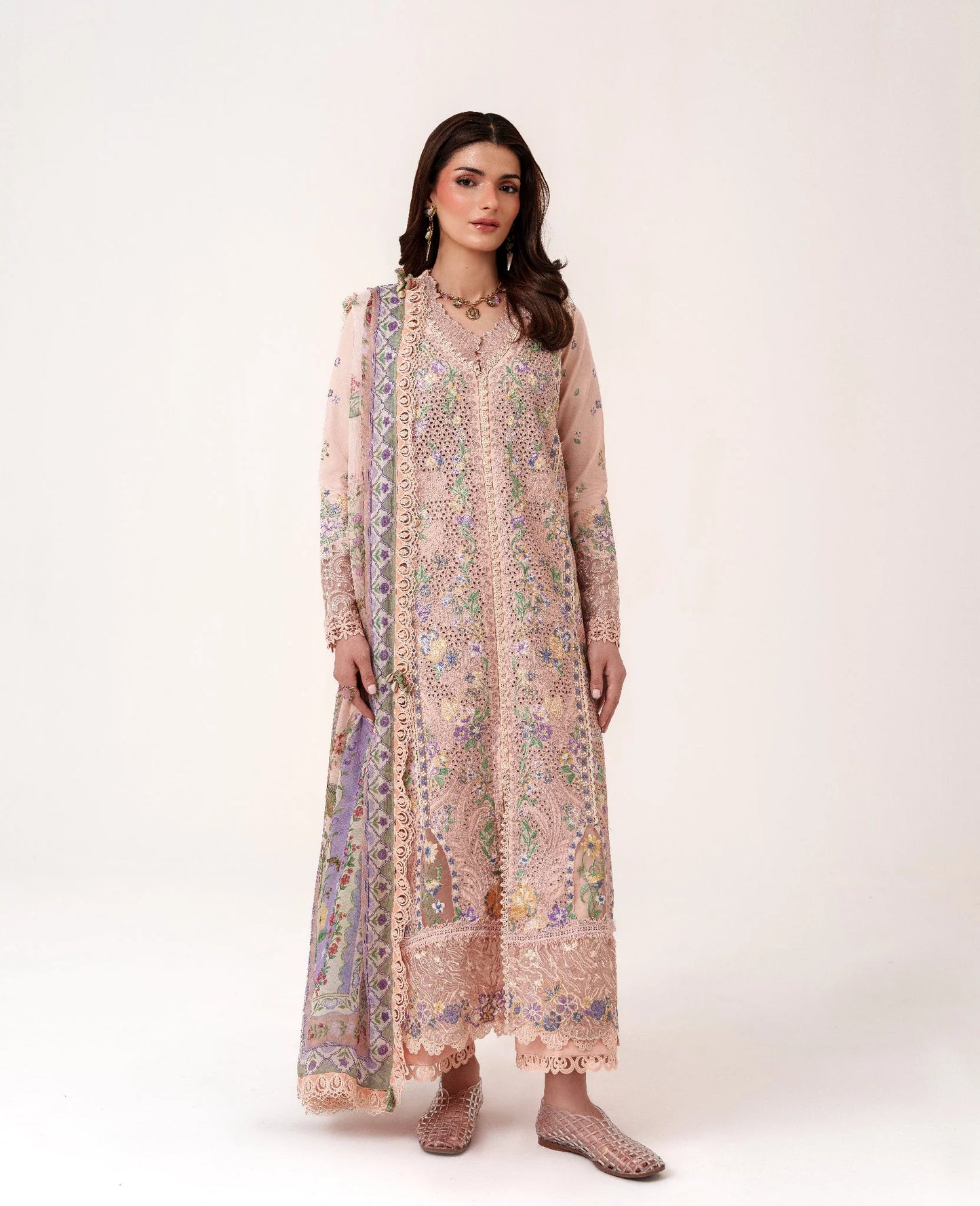 Dahlia | Reine Luxury Lawn Stitched '26 | Republic Womenswear