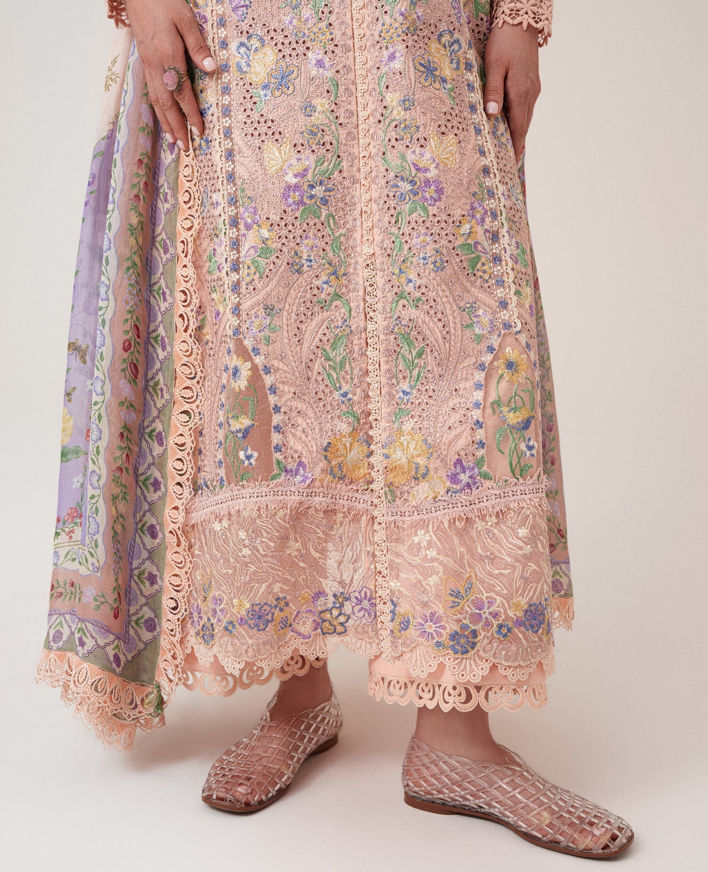 Dahlia | Reine Luxury Lawn Stitched '26 | Republic Womenswear