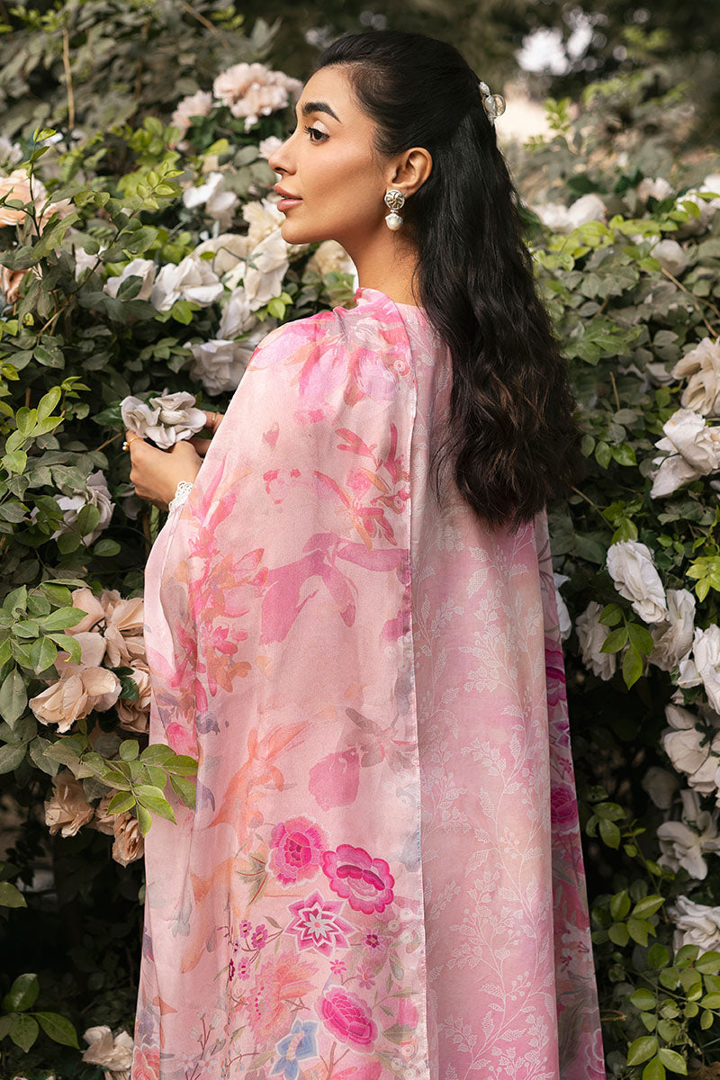 MEADOW MIST-3PC PRINTED LAWN SUIT | Cross Stitch