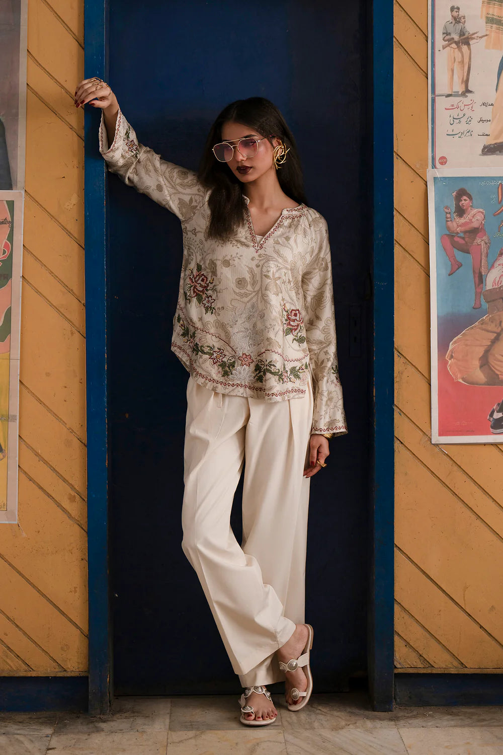 LEMON ICING | E0616/119/004 | Boho Look Book | Ethnc