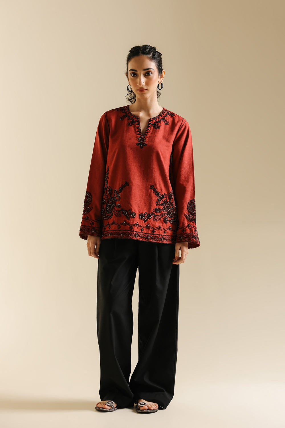 RED | E0630/119/301 | Boho Look Book | Ethnc