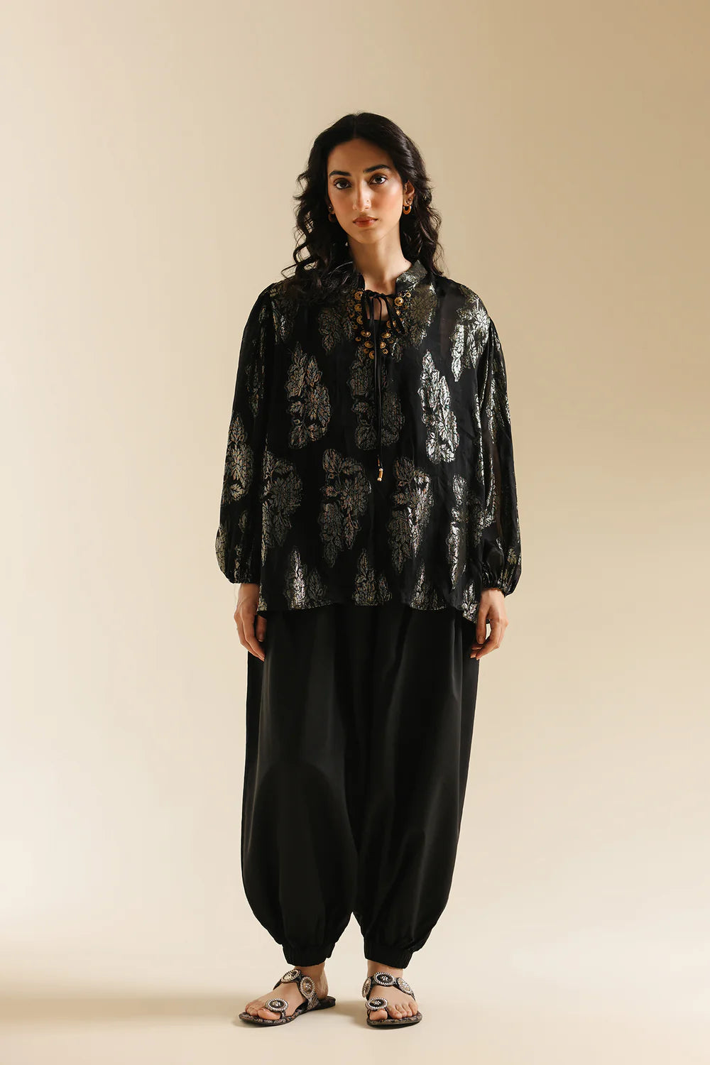 BLACK | E0640/119/901 | Boho Look Book | Ethnc