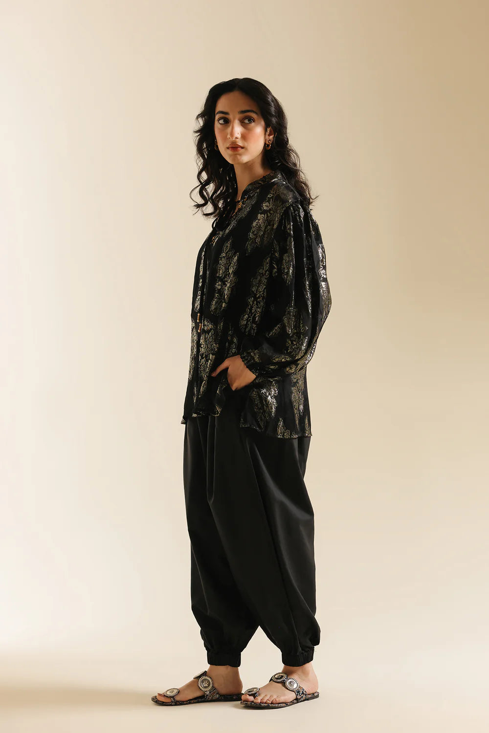 BLACK | E0640/119/901 | Boho Look Book | Ethnc