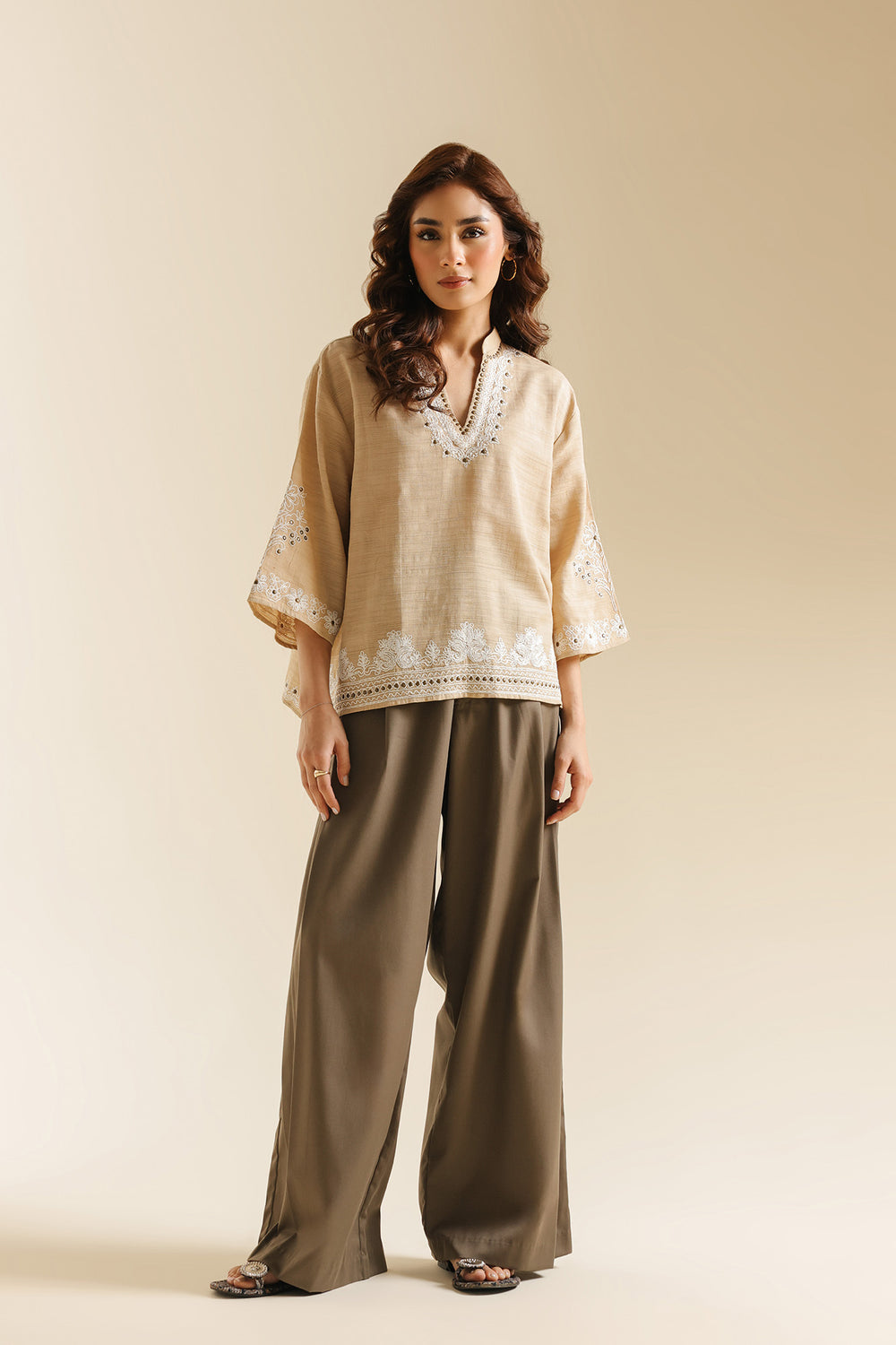 KHAKI | E0644/119/119 | Boho Look Book | Ethnc