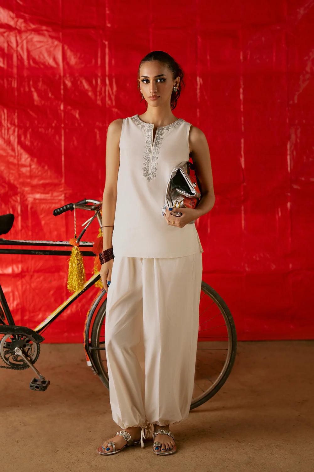 OFF WHITE | E0668/119/002 | Boho Look Book | Ethnc