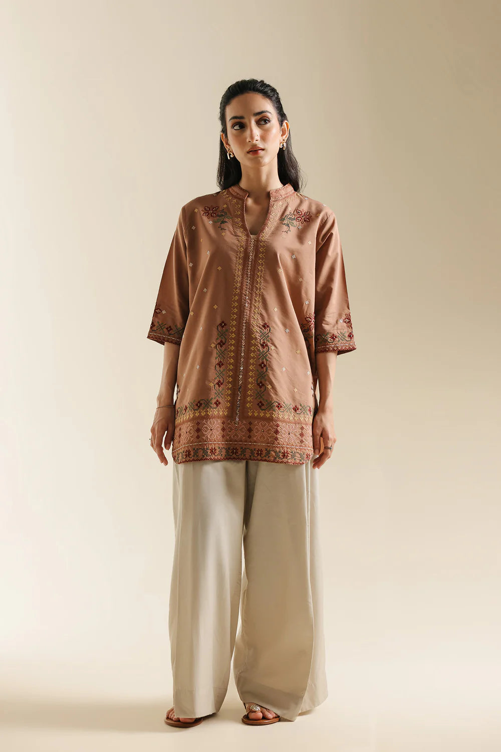 CHOCOLATE BROWN | E0708/119/804 | Boho Look Book | Ethnc