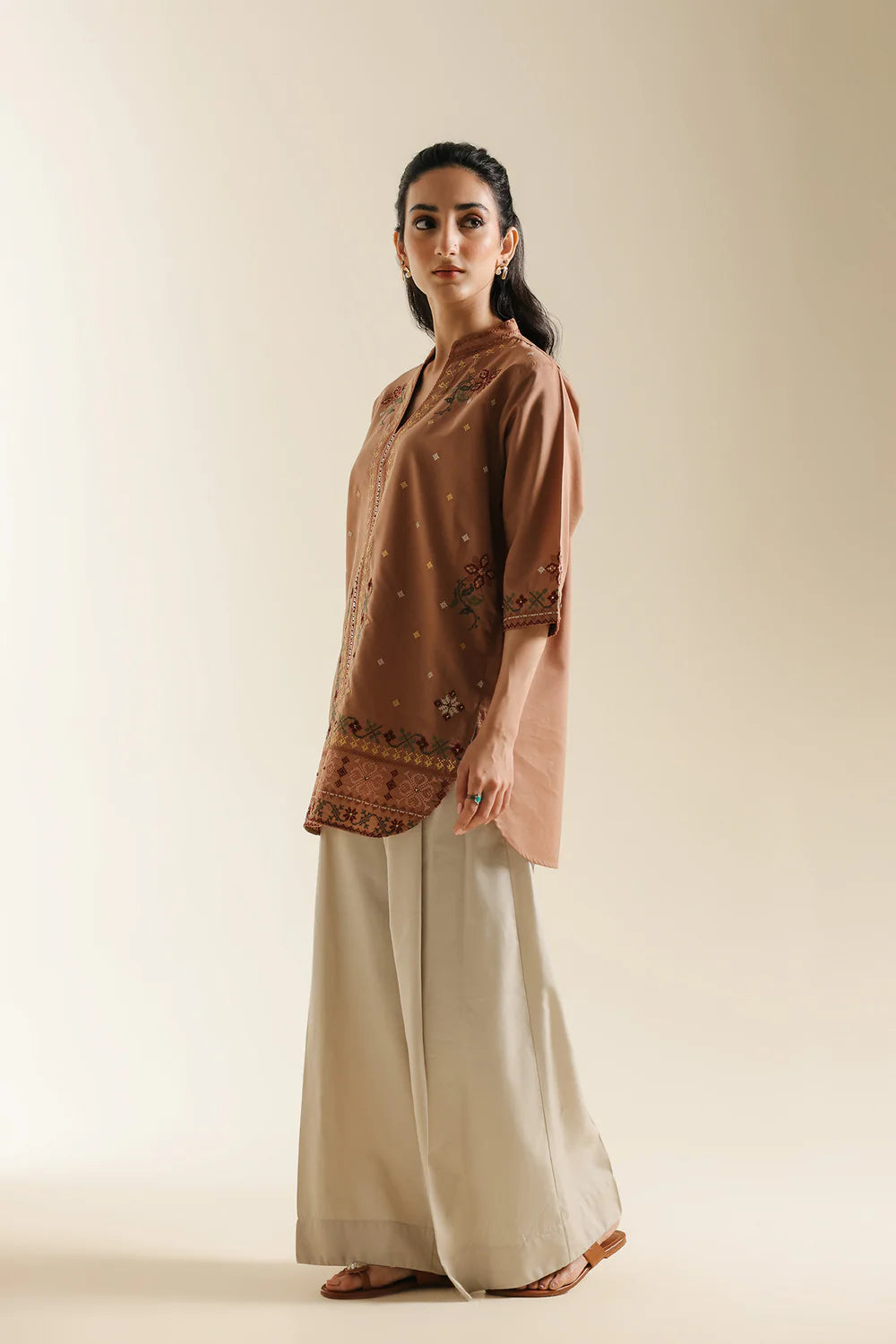 CHOCOLATE BROWN | E0708/119/804 | Boho Look Book | Ethnc