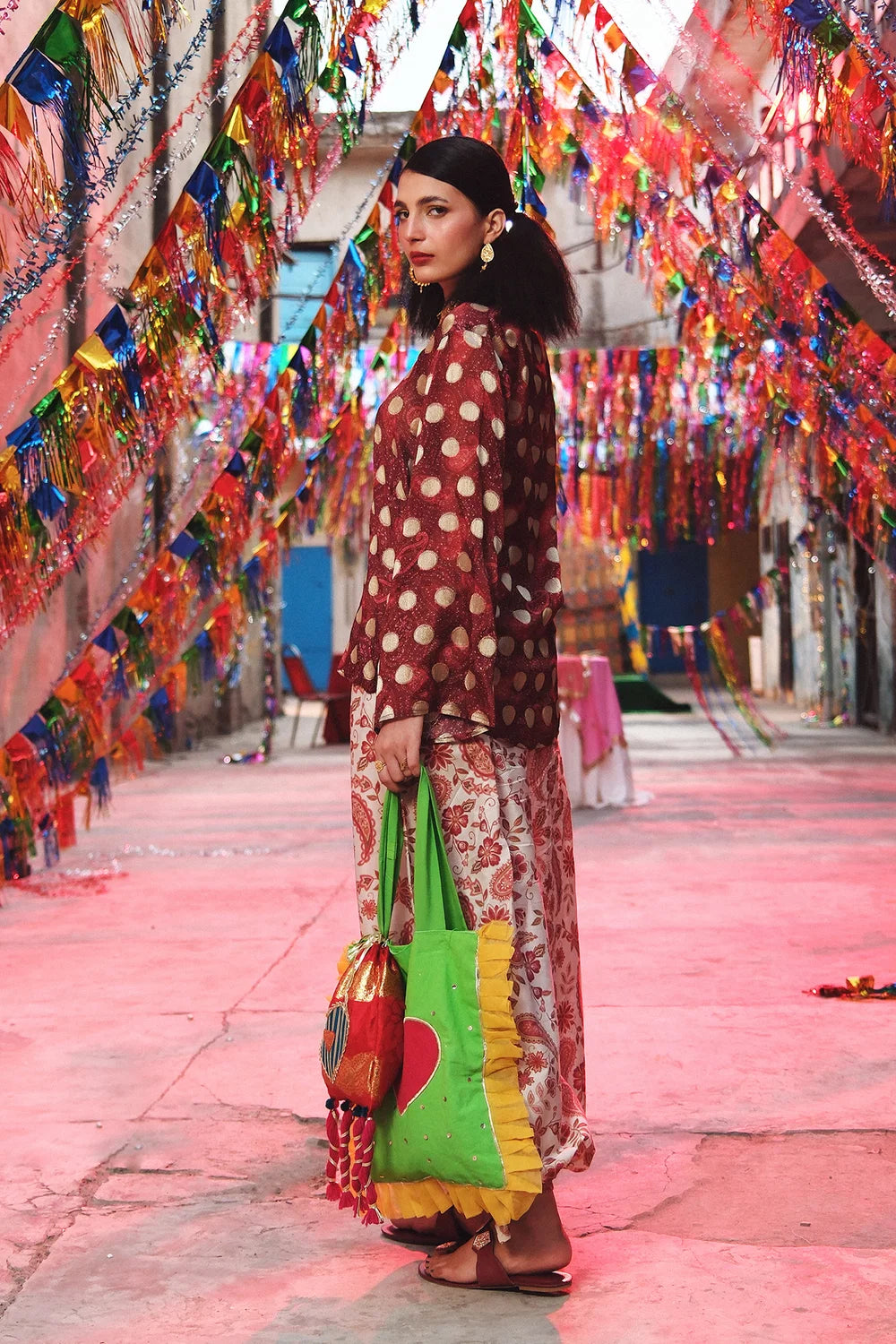 BRICK RED | E0720/119/305 | BOHO NEW LOOKBOOK | Ethnc