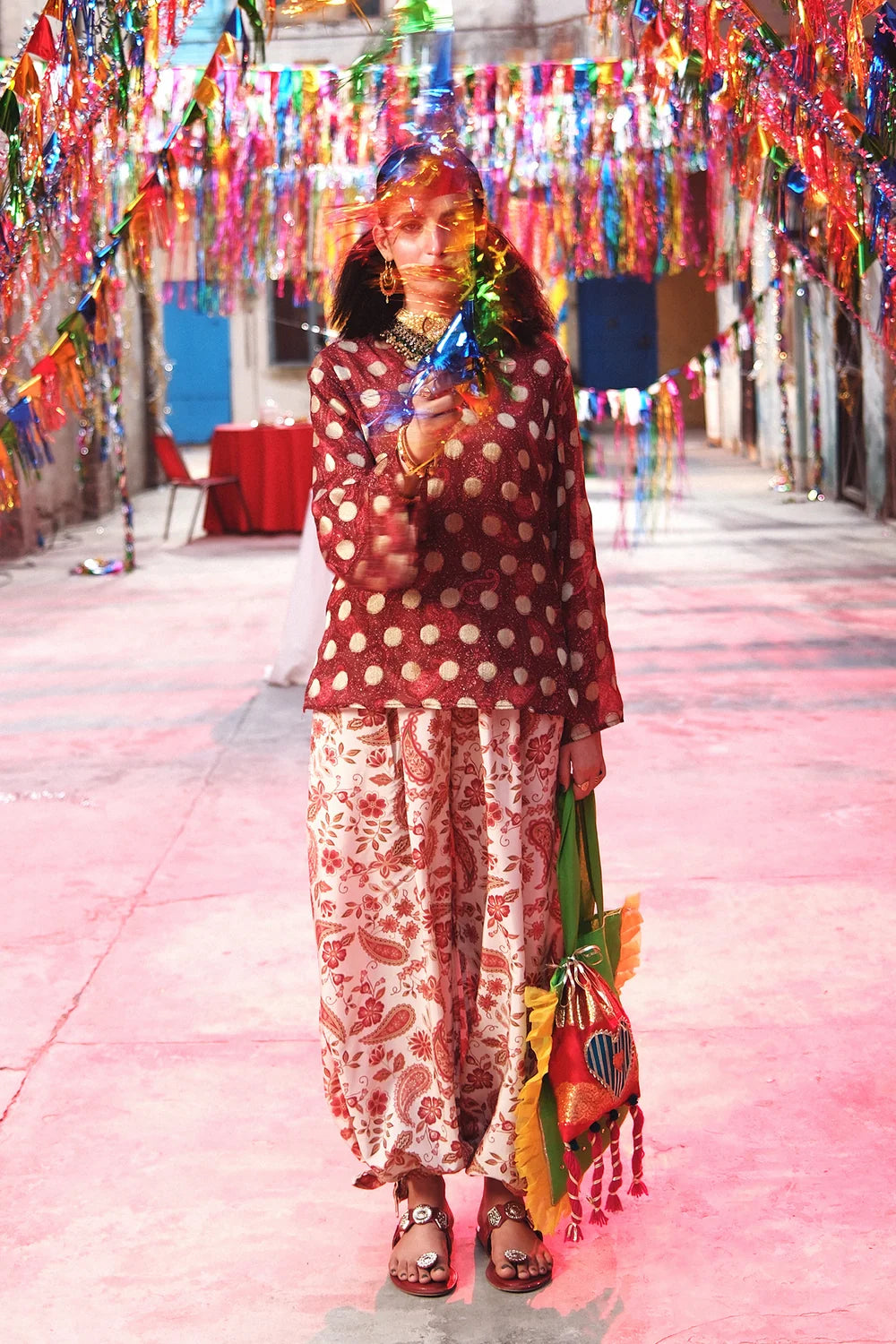 BRICK RED | E0720/119/305 | BOHO NEW LOOKBOOK | Ethnc