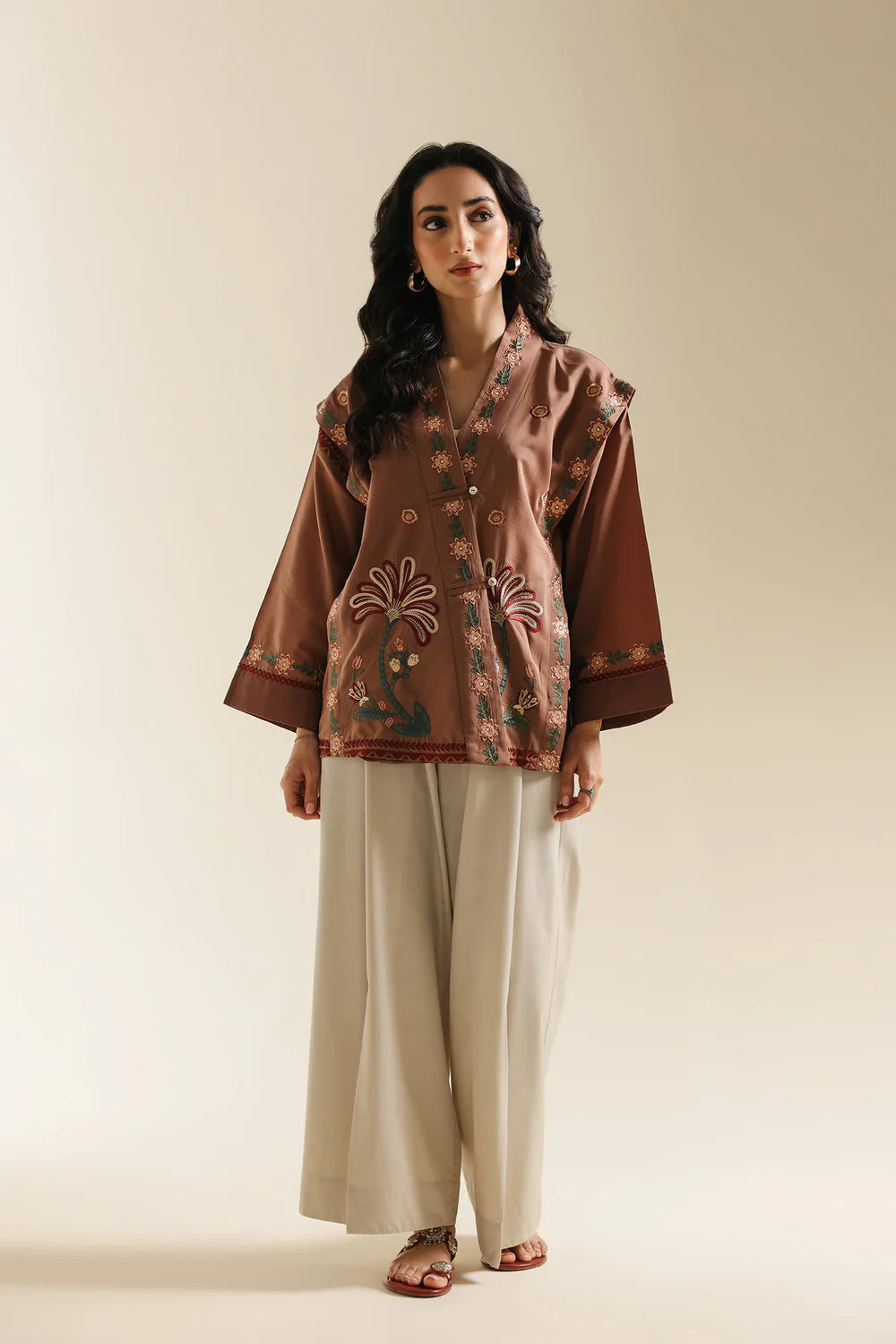 CHOCOLATE BROWN | E0721/119/804 | Boho Look Book | Ethnc