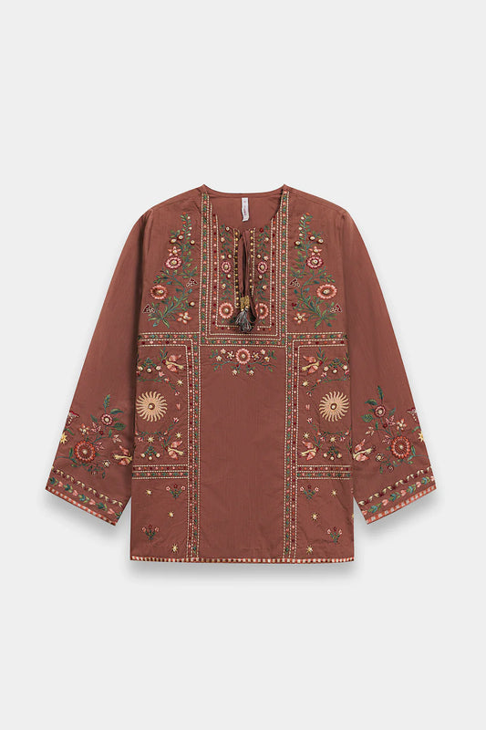 CHOCOLATE BROWN | E0723/119/804 | Boho Look Book | Ethnc