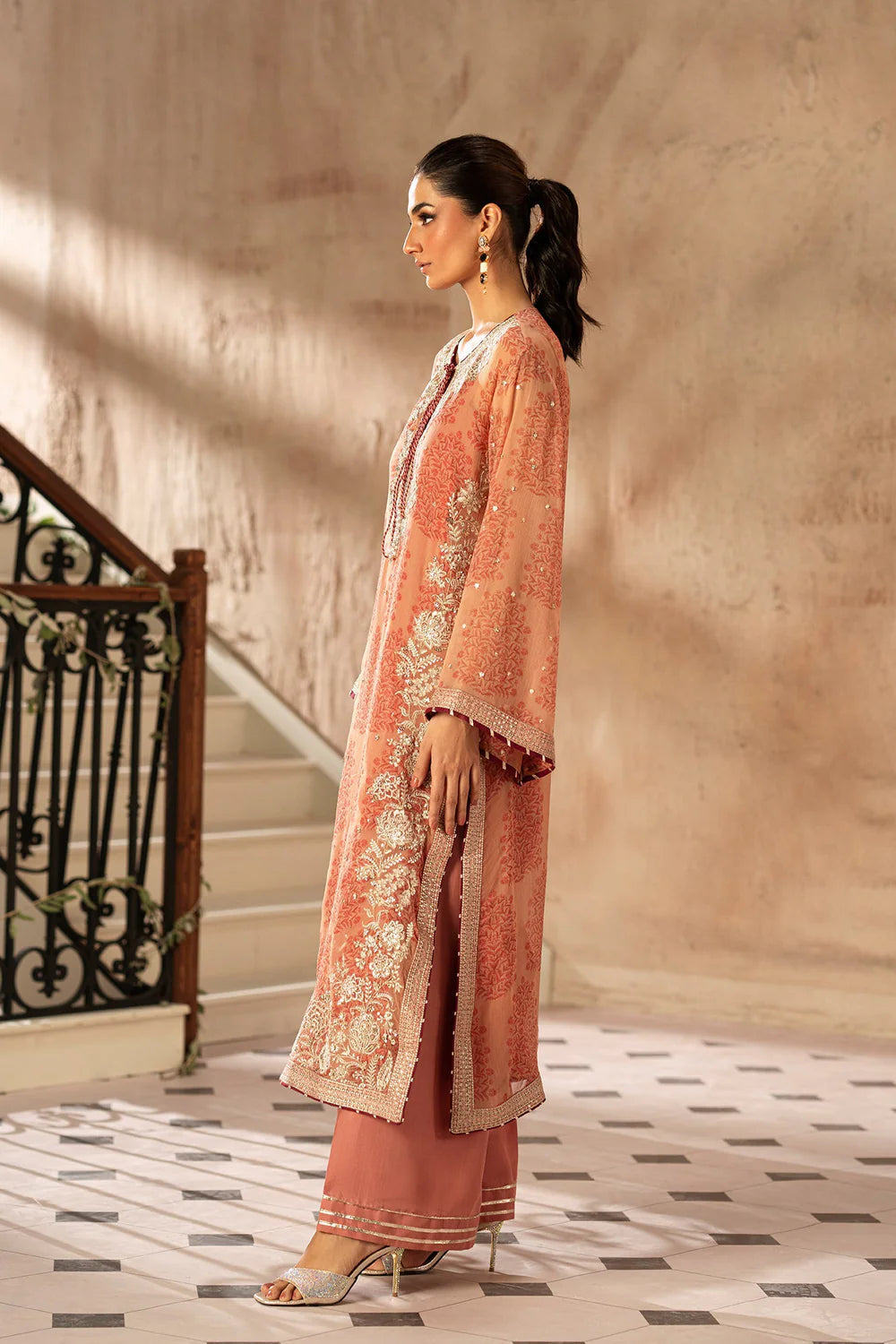 LIGHT PINK | E0742/104/325 | BOUTIQUE COLLECTIONS| ETHNC