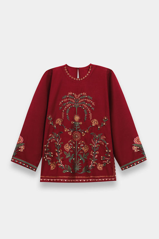 BRICK RED | E0756/119/305 | Boho Look Book | Ethnc