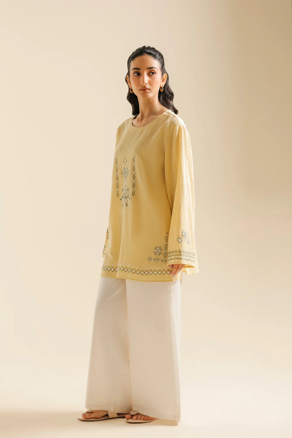 PALE YELLOW | E0773/119/115 | BOHO NEW LOOKBOOK | Ethnc