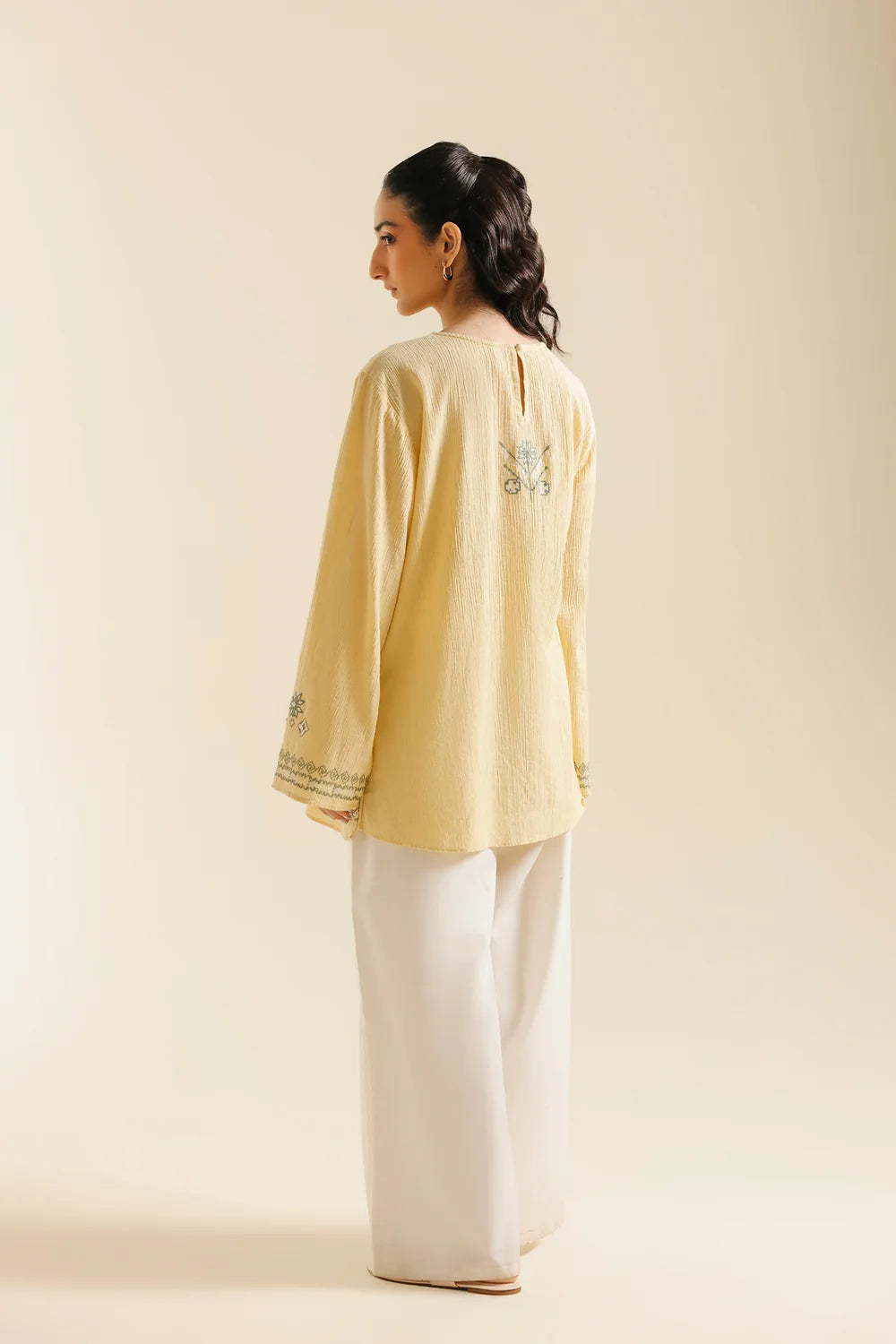 PALE YELLOW | E0773/119/115 | BOHO NEW LOOKBOOK | Ethnc