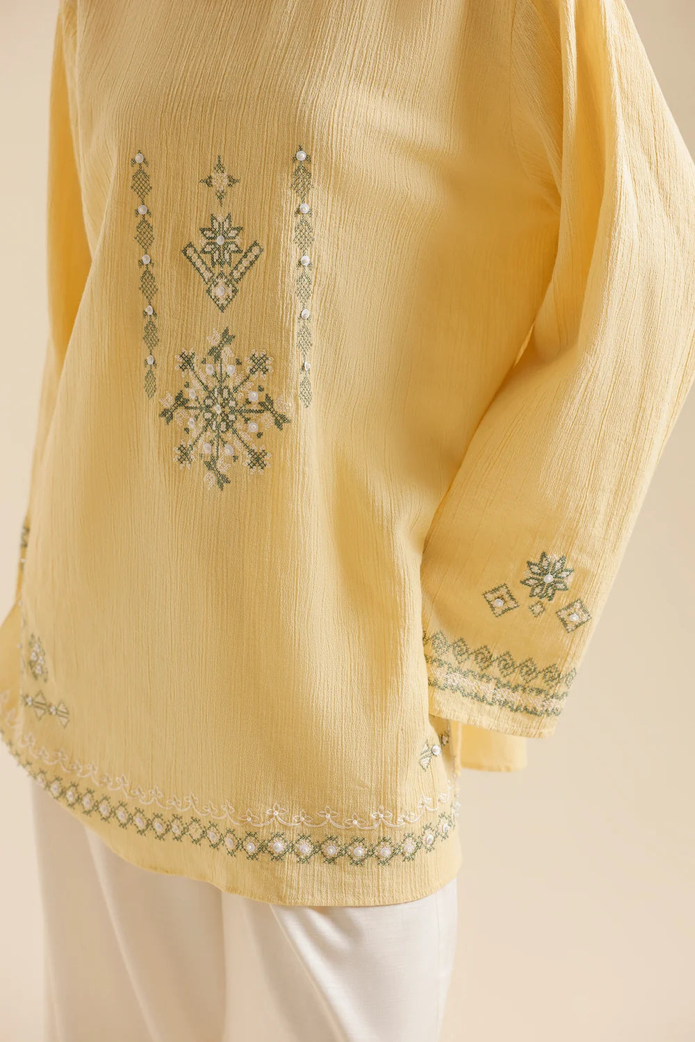 PALE YELLOW | E0773/119/115 | BOHO NEW LOOKBOOK | Ethnc