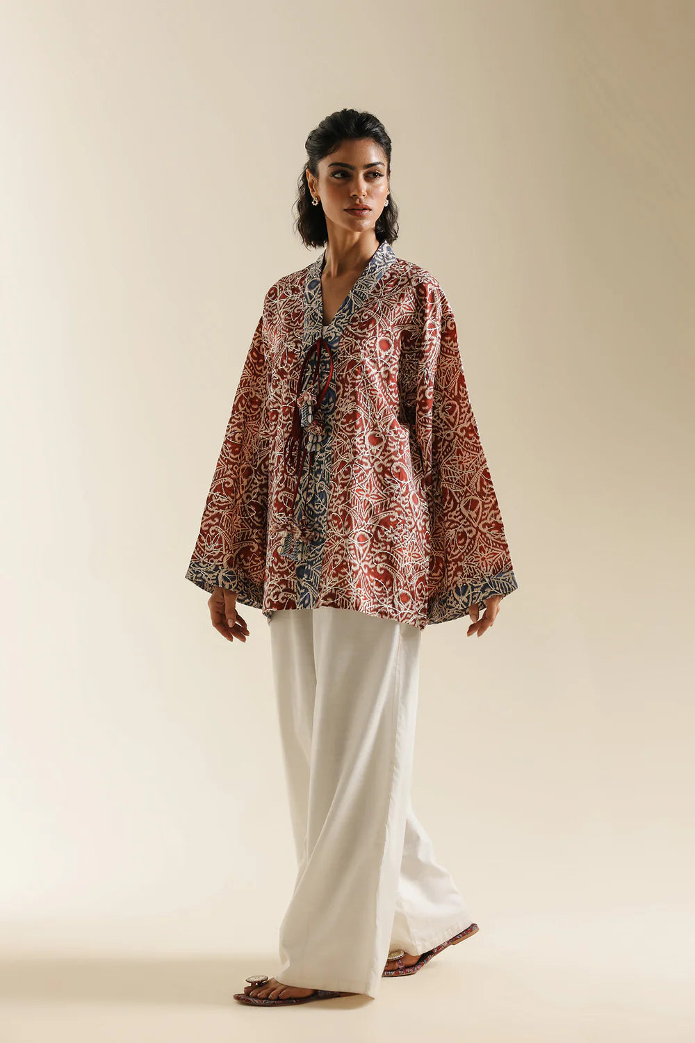 CHERRY RED | E0780/119/306 | Boho Look Book | Ethnc