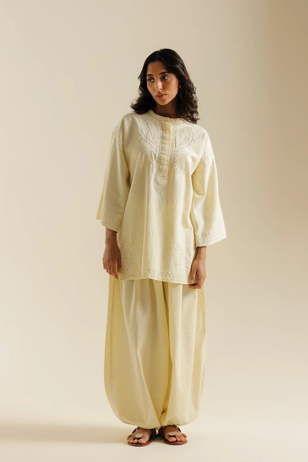 PALE YELLOW | E0782/119/115 | BOHO NEW LOOKBOOK | Ethnc