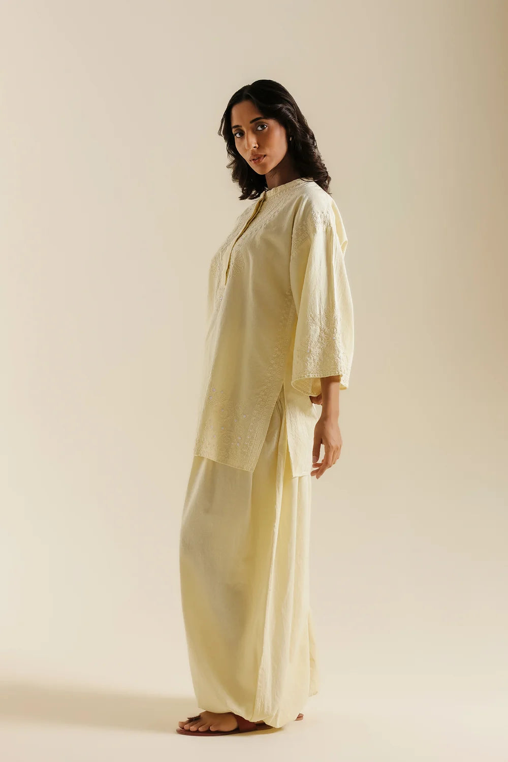 PALE YELLOW | E0782/119/115 | BOHO NEW LOOKBOOK | Ethnc