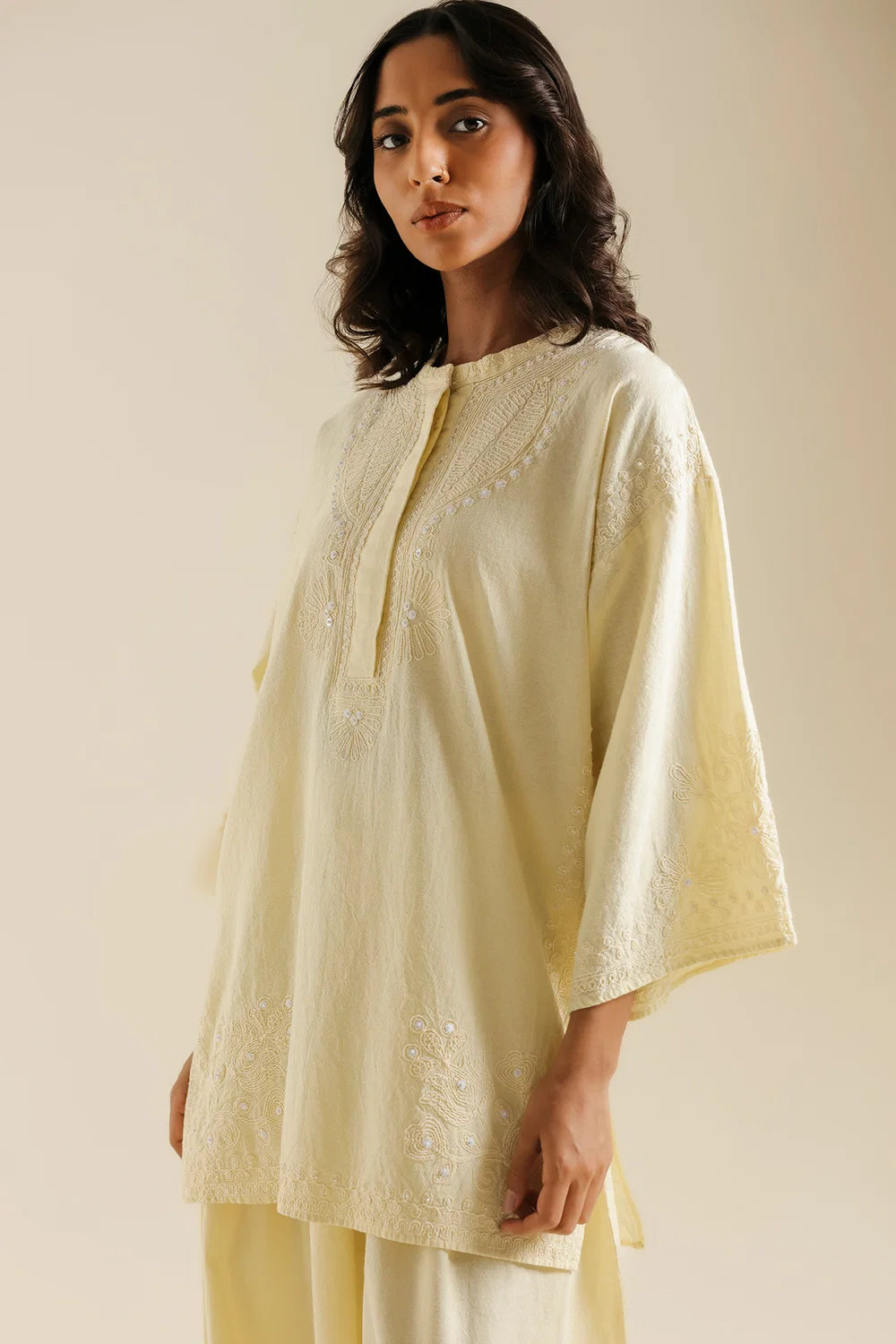 PALE YELLOW | E0782/119/115 | BOHO NEW LOOKBOOK | Ethnc