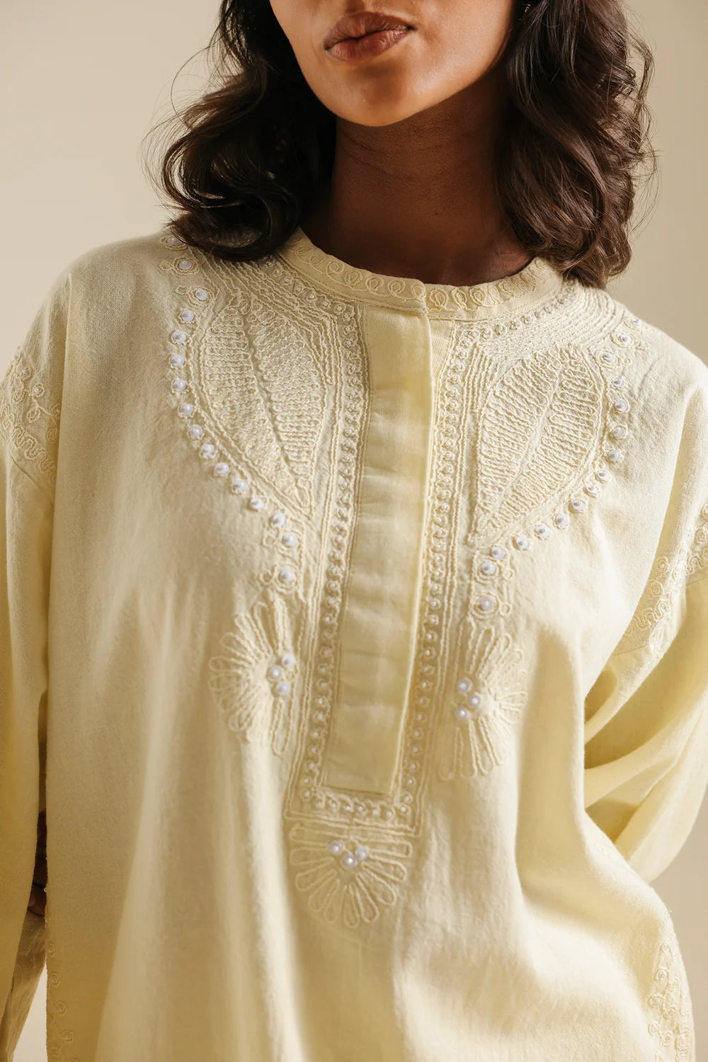 PALE YELLOW | E0782/119/115 | BOHO NEW LOOKBOOK | Ethnc