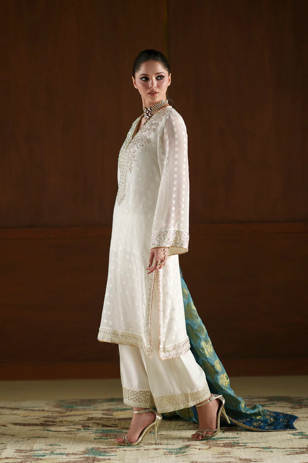WHITE | E0785/104/001 | Women Boutique Summer '26- Drop 4 | Ethnc