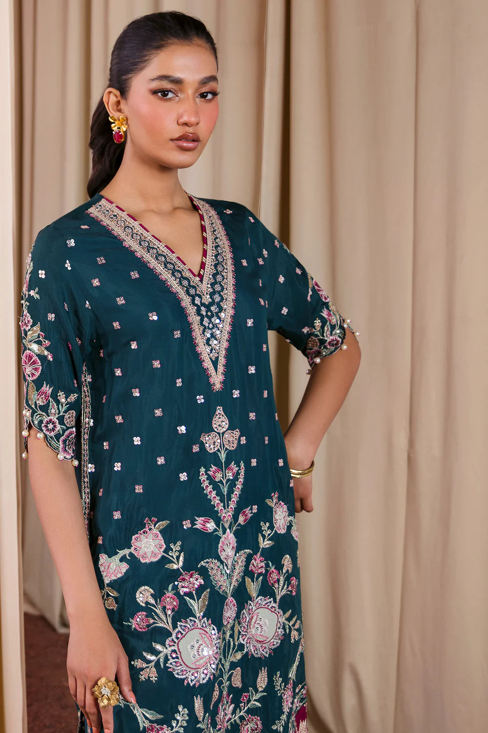 GREEN | E0786/104/705 | BOUTIQUE COLLECTIONS| ETHNC