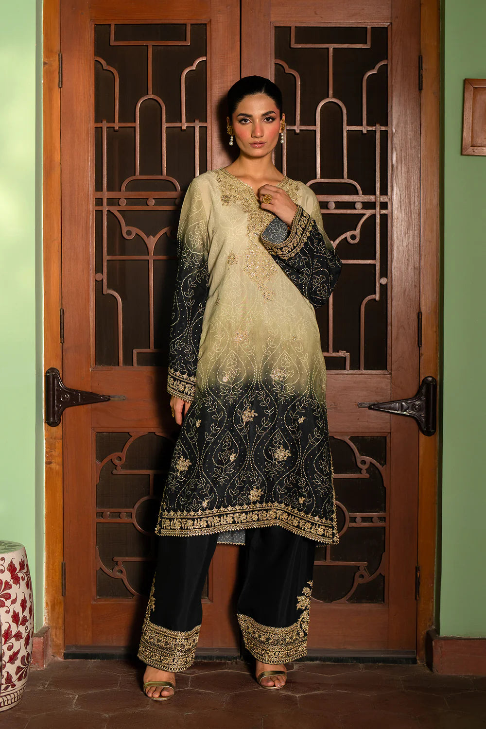 PALE GREEN | E0794/104/129 | BOUTIQUE COLLECTIONS| ETHNC