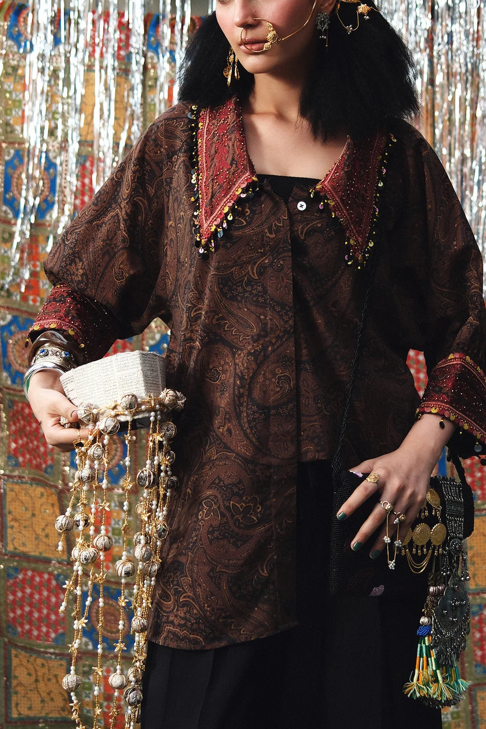 JET BLACK | E0795/119/902 | BOHO NEW LOOKBOOK | Ethnc