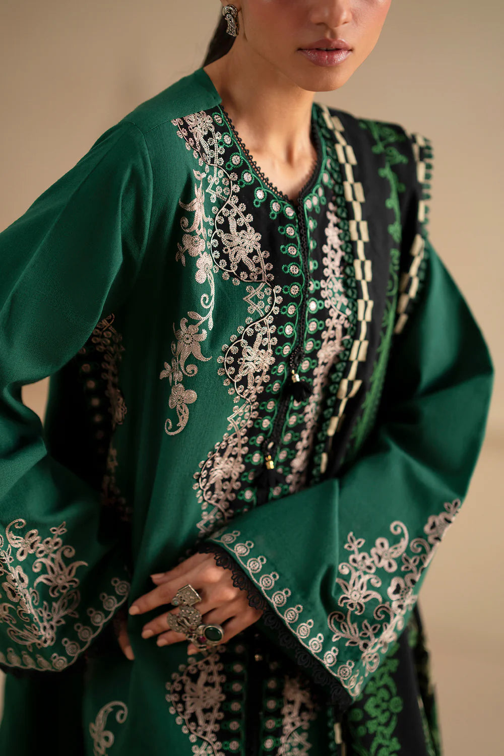 EMERALD | E0796/203/706 | Unstitched Winter '25 | Ethnc