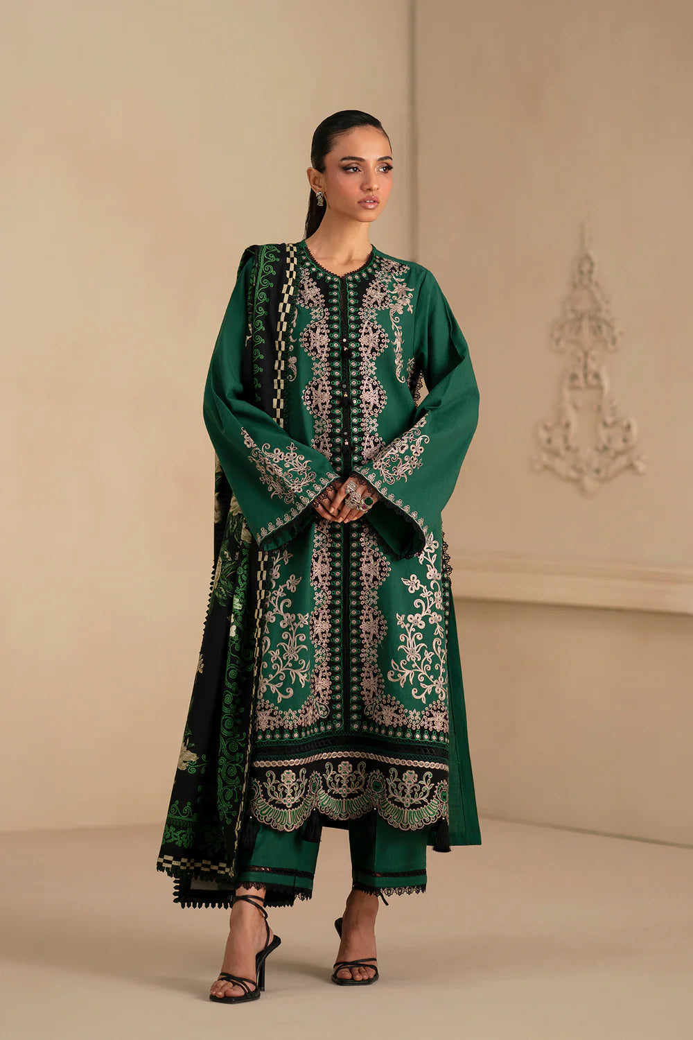 EMERALD | E0796/203/706 | Unstitched Winter '25 | Ethnc