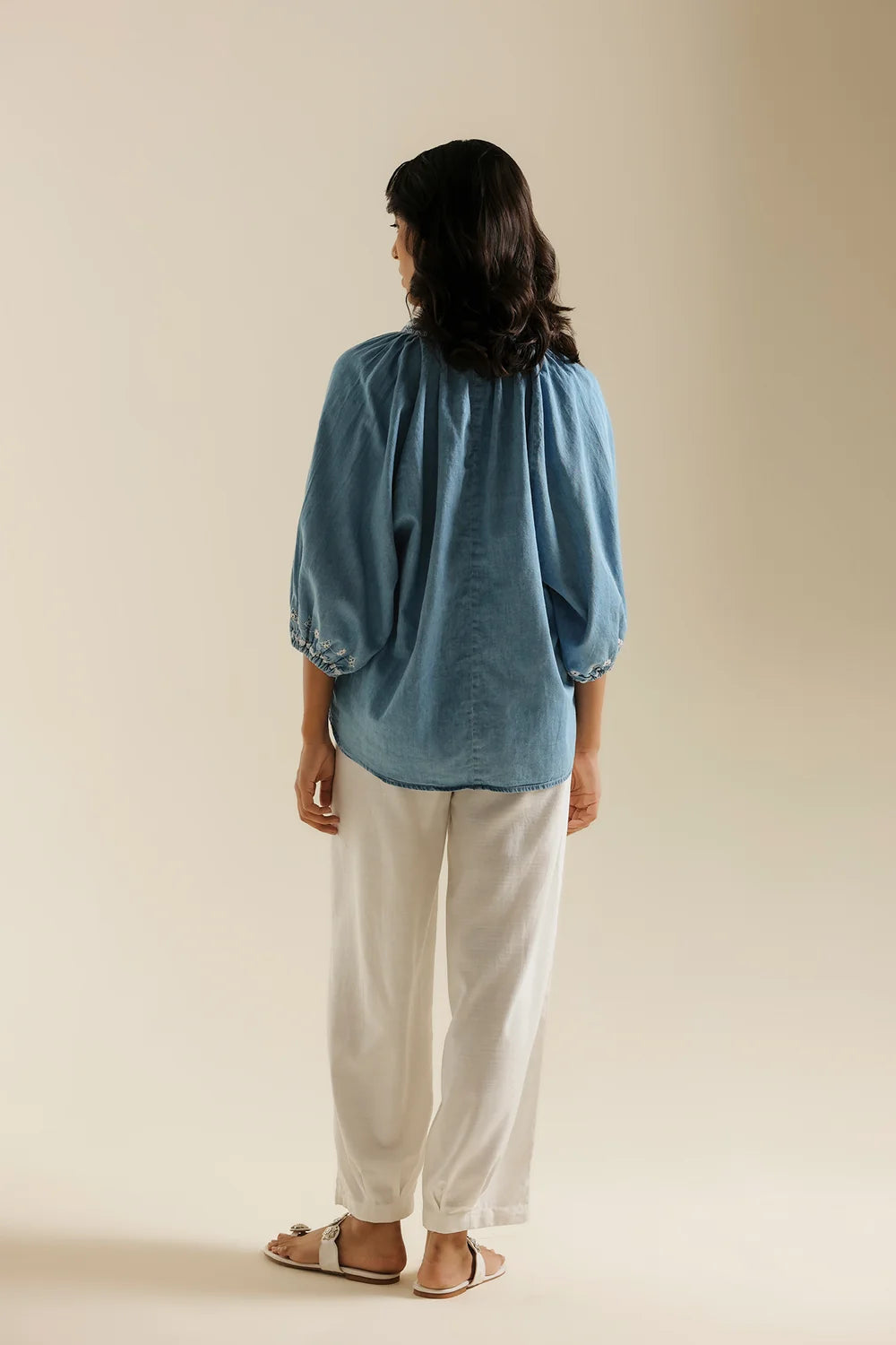 DENIM BLUE | E0803/119/625 | BOHO NEW LOOKBOOK | Ethnc