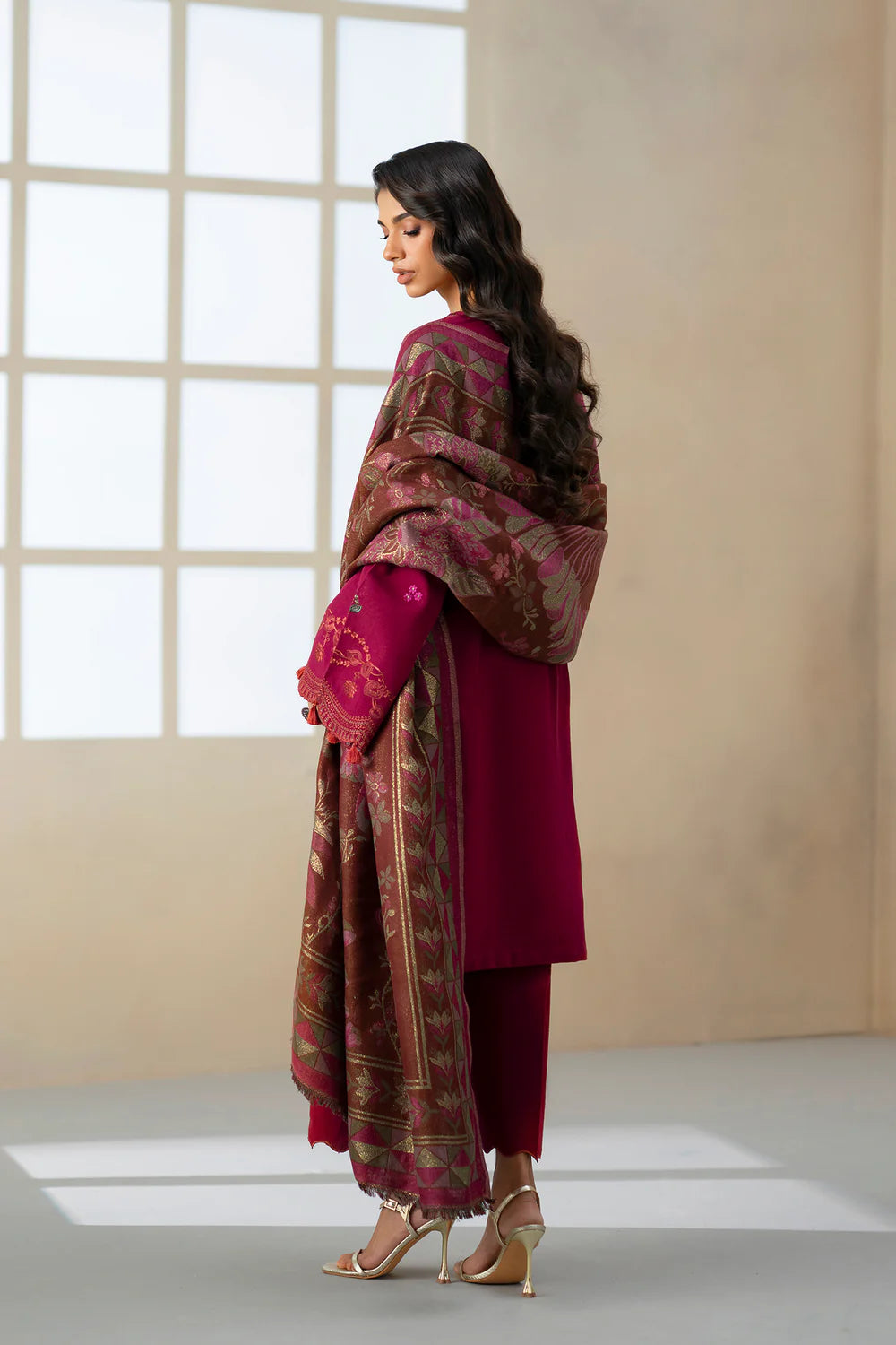 MULBERRY | E0803/203/402 | Unstitched Rozana A/W '25 Drop 2 | Ethnc