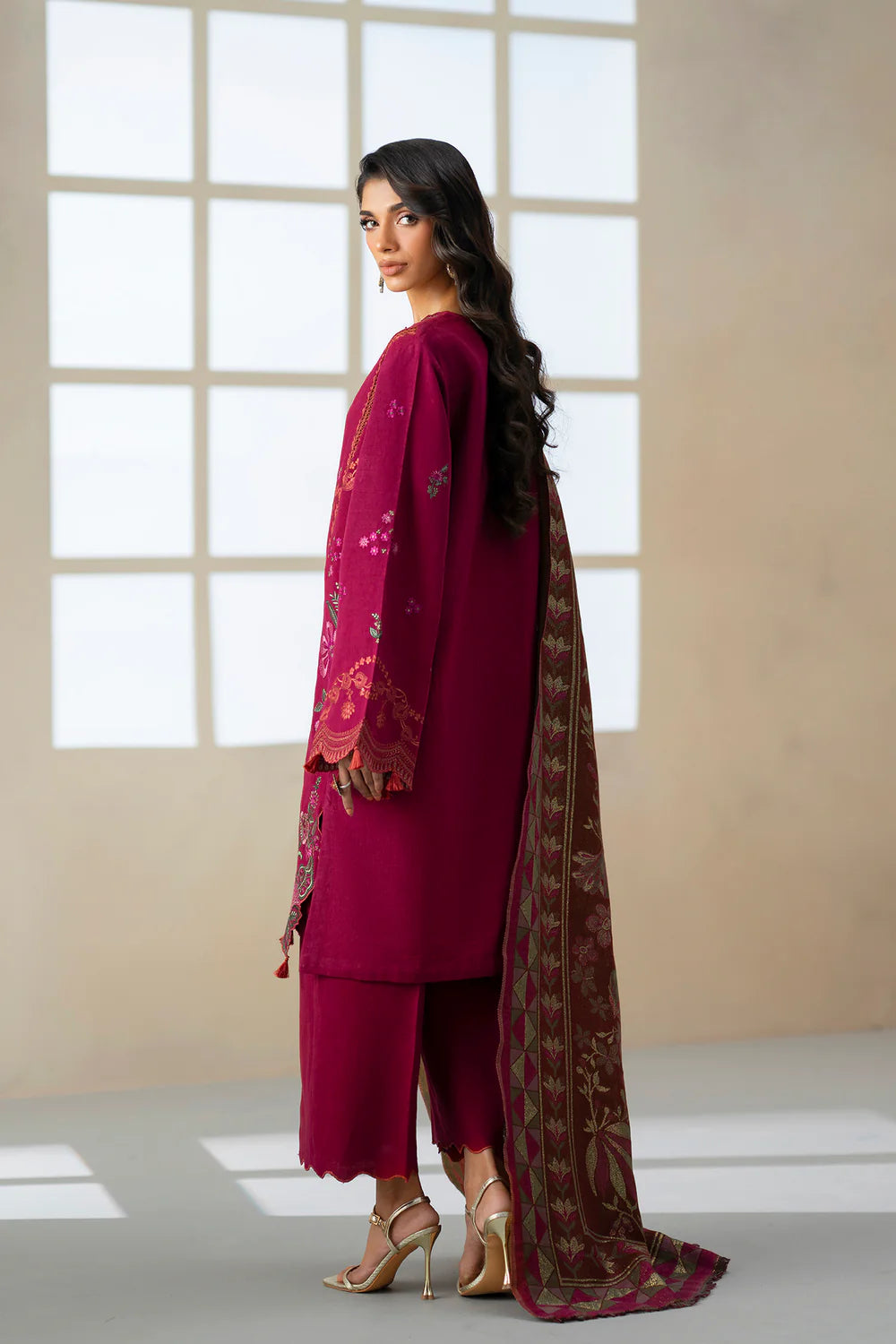 MULBERRY | E0803/203/402 | Unstitched Rozana A/W '25 Drop 2 | Ethnc