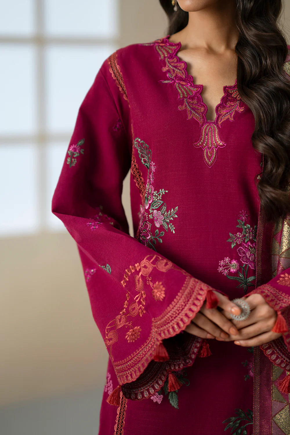 MULBERRY | E0803/203/402 | Unstitched Rozana A/W '25 Drop 2 | Ethnc