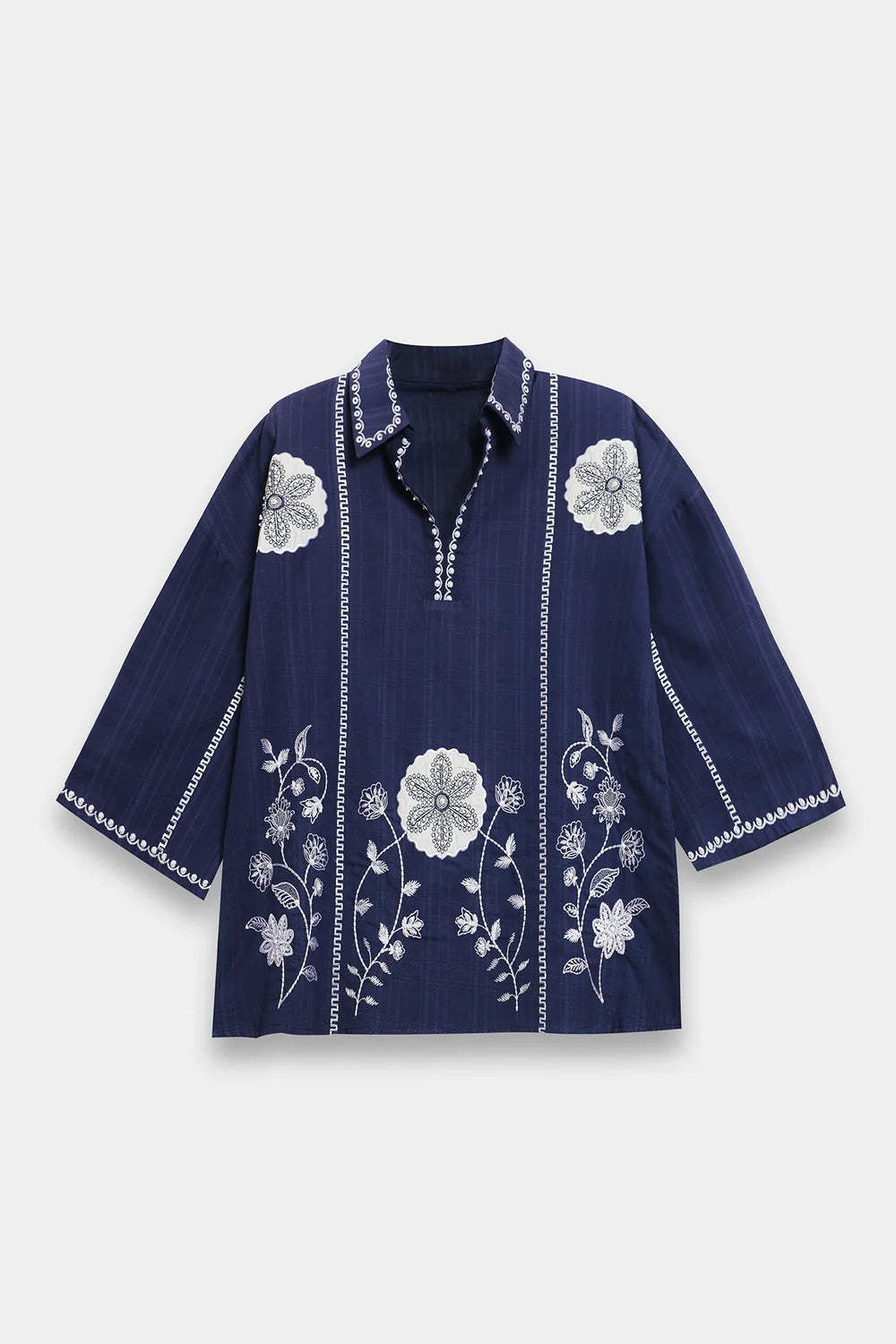 NAVY BLUE | E0835/119/619 | BOHO NEW LOOKBOOK | Ethnc