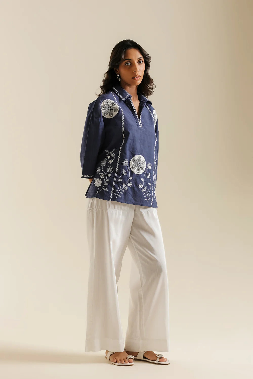 NAVY BLUE | E0835/119/619 | BOHO NEW LOOKBOOK | Ethnc
