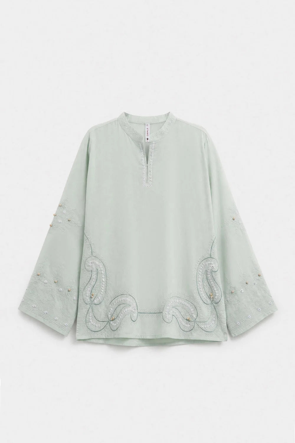 PASTEL GREEN | E0870-119-722 | BOHO NEW LOOKBOOK | Ethnc