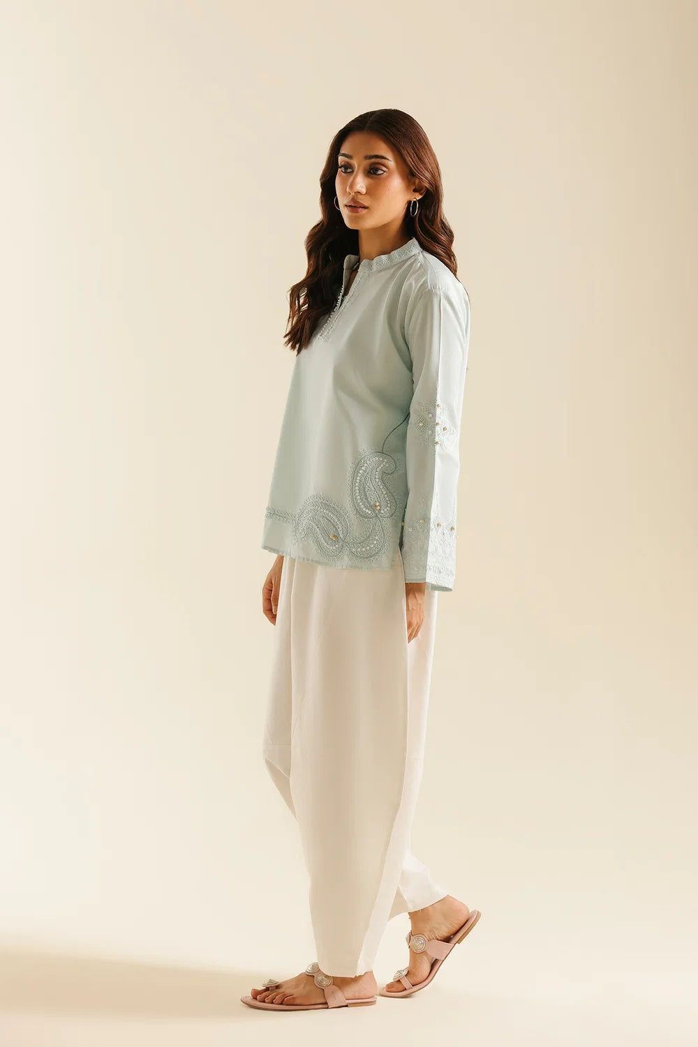 PASTEL GREEN | E0870-119-722 | BOHO NEW LOOKBOOK | Ethnc