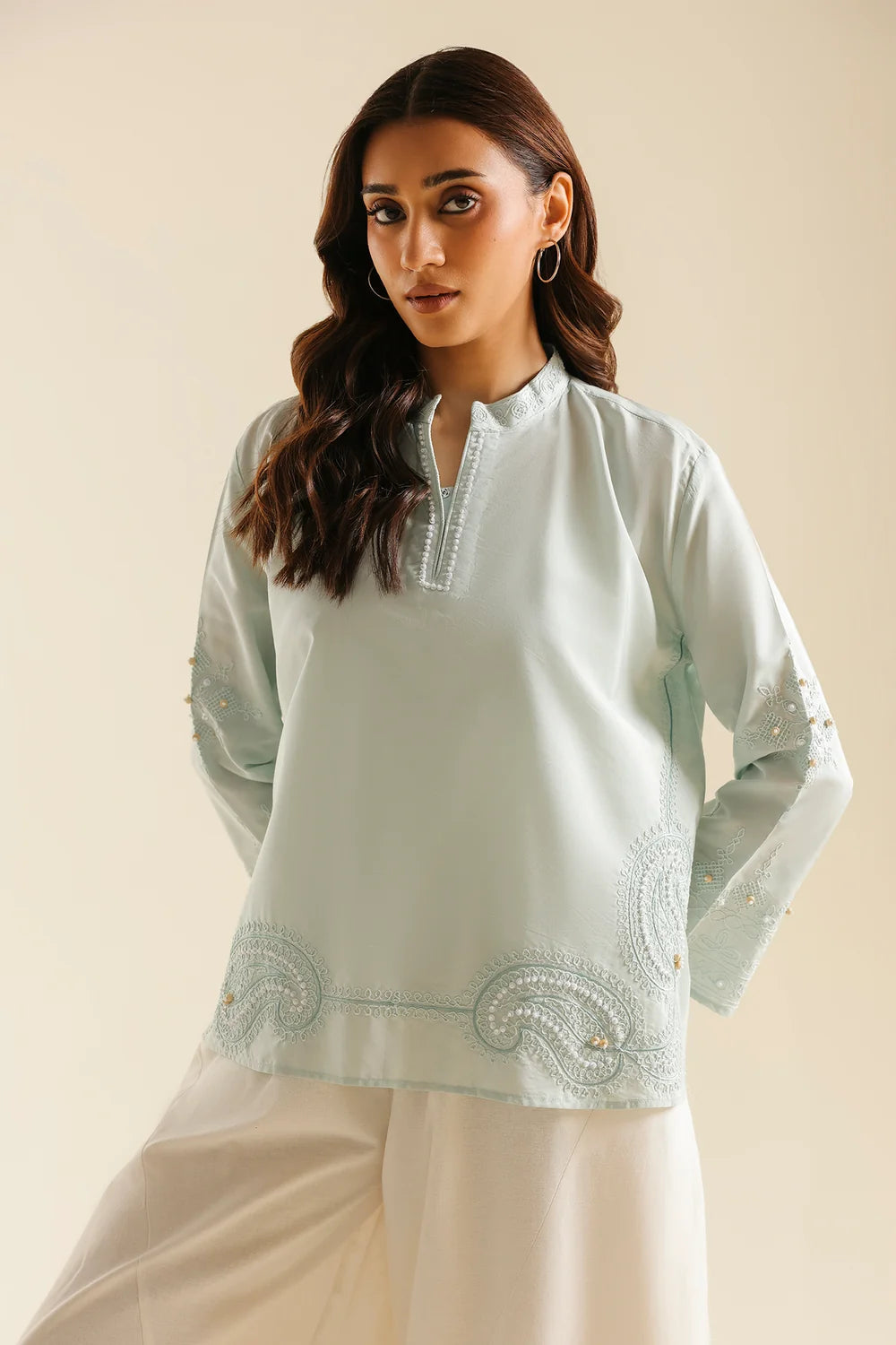 PASTEL GREEN | E0870-119-722 | BOHO NEW LOOKBOOK | Ethnc