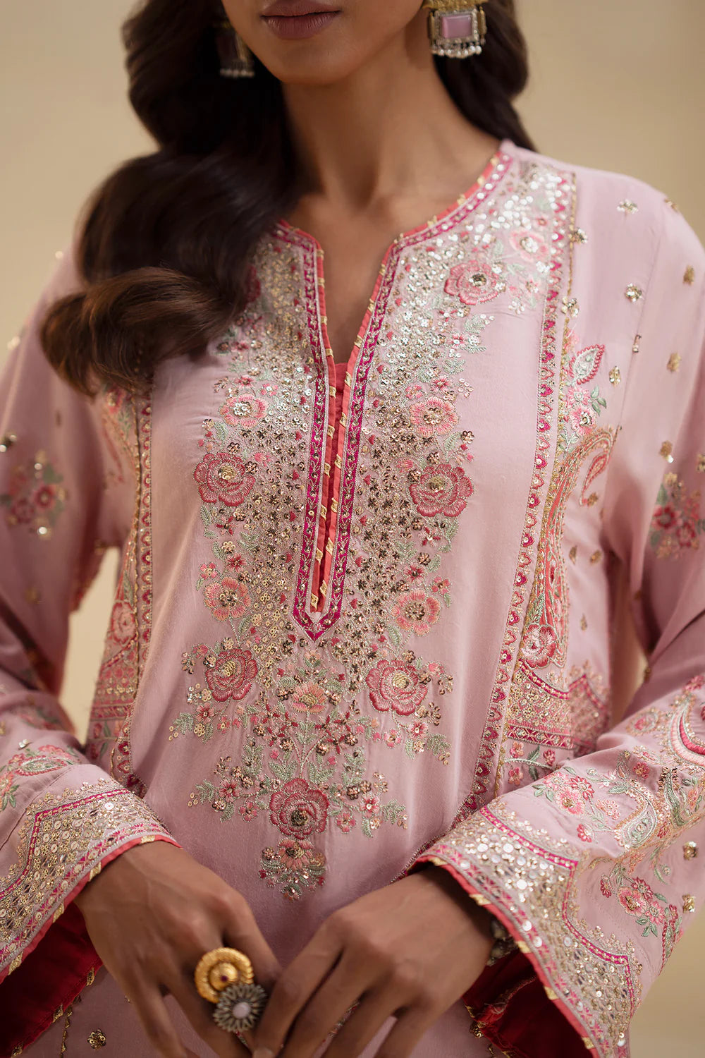 ICE PINK | E0909/104/427 | Winter '25 | Ethnc