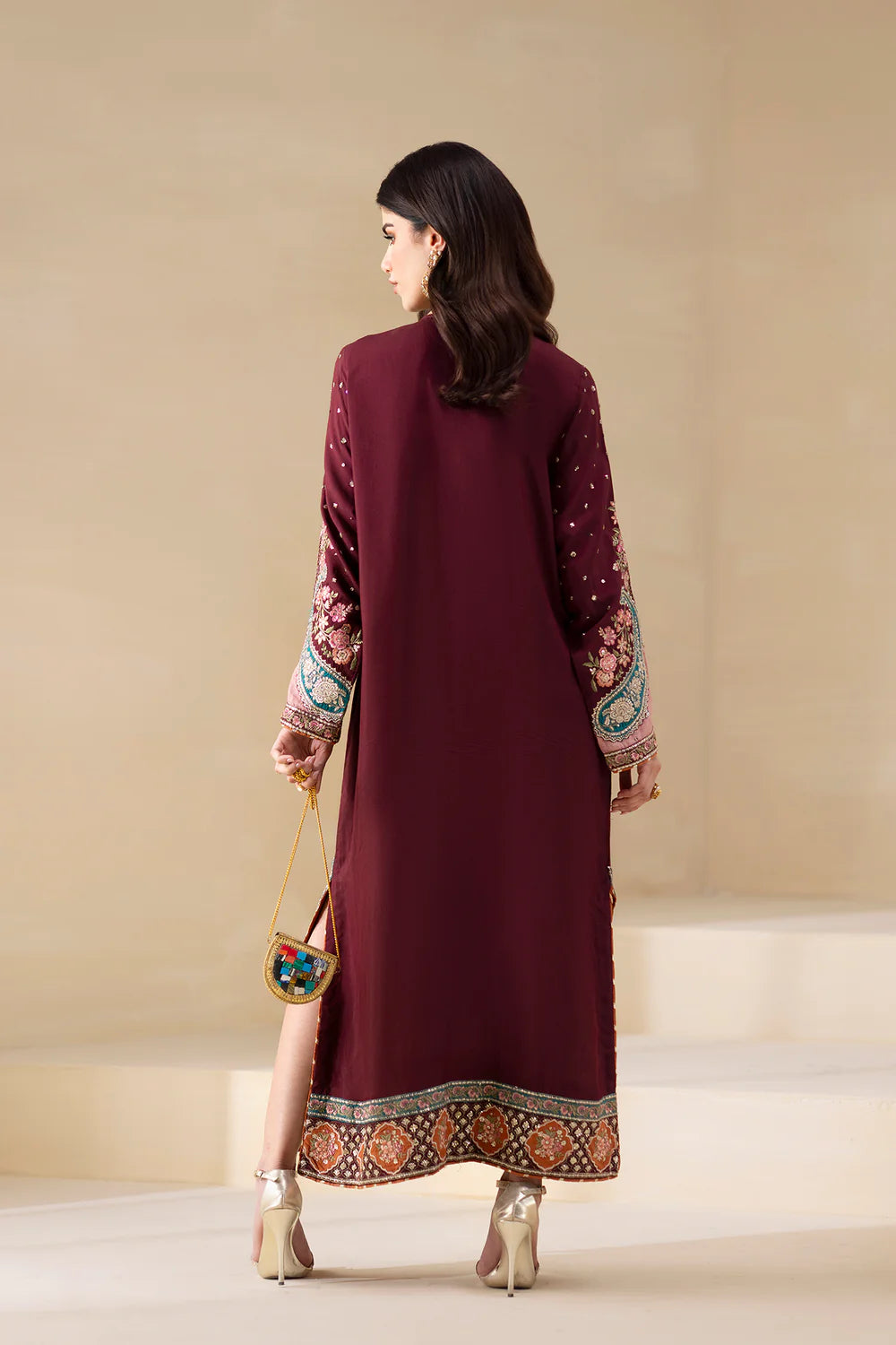 DEEP BURGUNDY | E0919/104/414 | Winter '25 | Ethnc